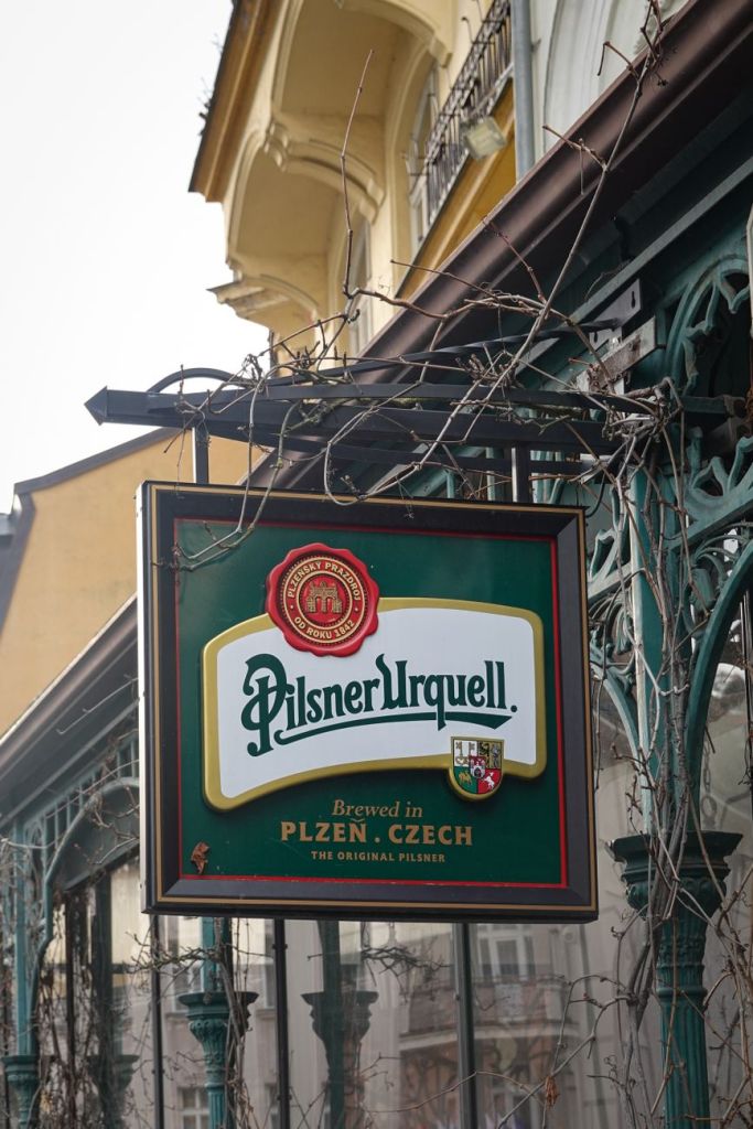 beer advertisement board